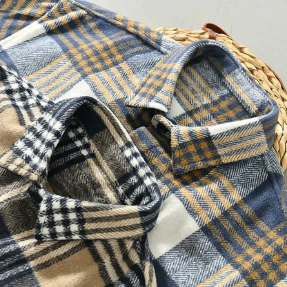 Einar™- Vinzéncio gingham flanellipaita